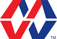 Midwest-Mechanical-Favicon-200×138-1 Logo featuring interlocking red and blue geometric shapes forming the letter W, capturing the essence of a Commercial HVAC Company. The logo is followed by TM in blue at the bottom right, symbolizing trust and innovation.